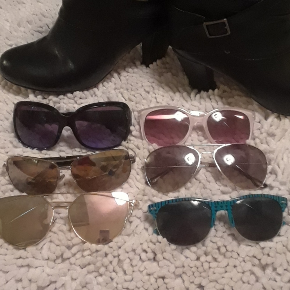 Bundle of 6 fashion sunglasses